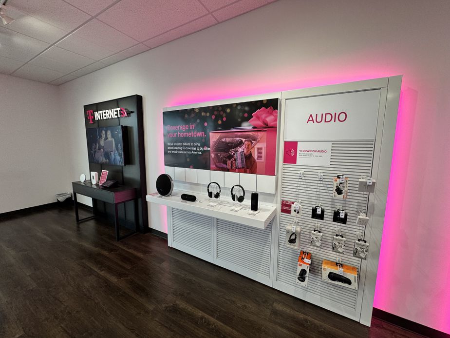 Interior photo of T-Mobile Store at N 14th Ave & Soule St, Dodge City, KS
