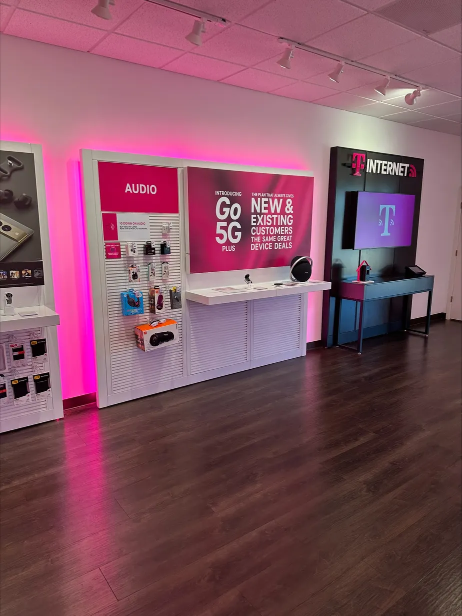 Interior photo of T-Mobile Store at Weaver Blvd & I-26, Weaverville, NC