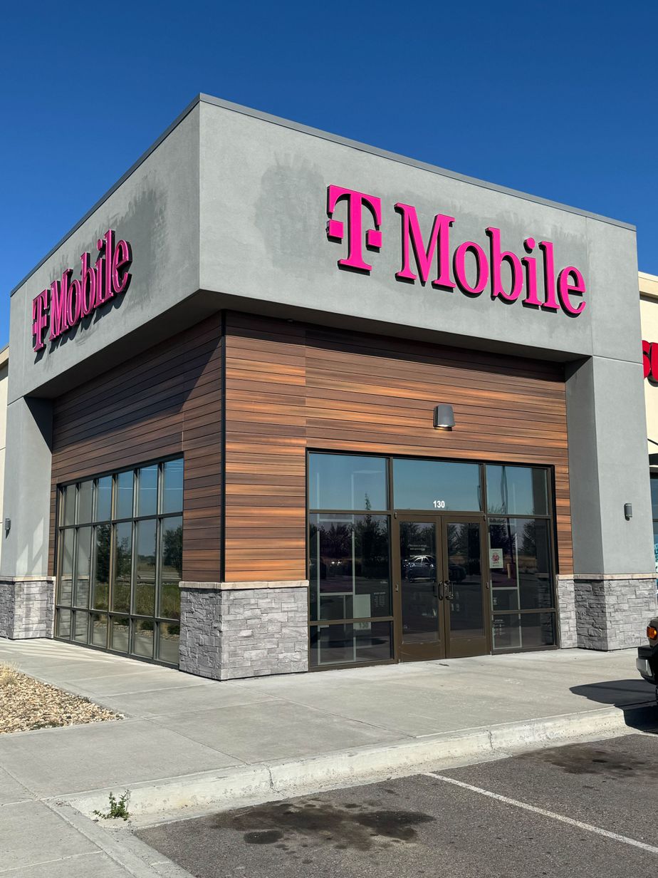 Exterior photo of T-Mobile Store at N 2nd E & W Moran View Rd, Rexburg, ID