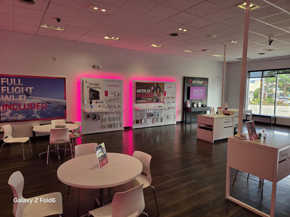 Interior photo of T-Mobile Store at Wolf Rd - Colonie Center, Albany, NY