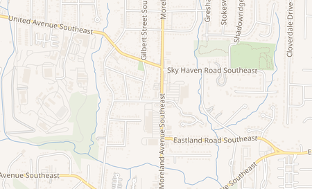 map of 1175 Moreland Ave SE Ste 300 Atlanta, GA 30316