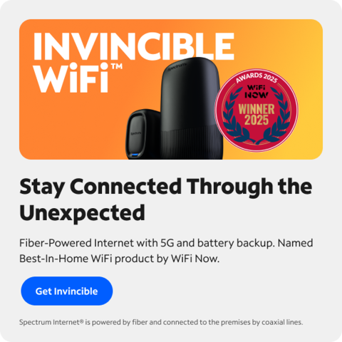 Spectrum Invincible WiFi