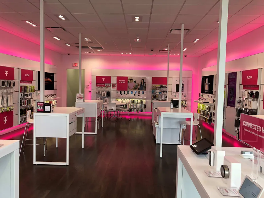 Interior photo of T-Mobile Store at W Hillsborough Ave & N Howard Ave, Tampa, FL
