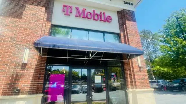 Exterior photo of T-Mobile Store at North Druid Hills, Atlanta, GA