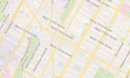 map of 271 W 125th St New York, NY 10027