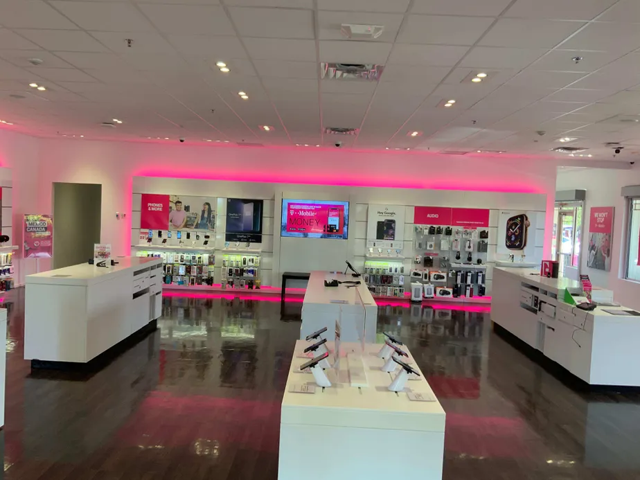 Interior photo of T-Mobile Store at Miramar Pkwy & Flamingo Rd, Miramar, FL