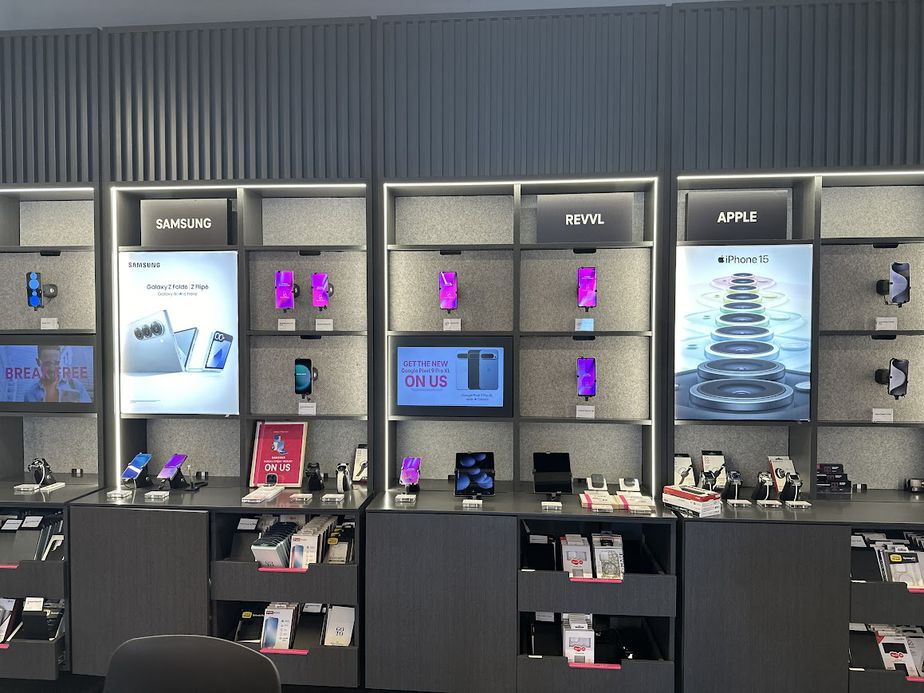 Interior photo of T-Mobile Store at Harbor Blvd & Baker St, Costa Mesa, CA