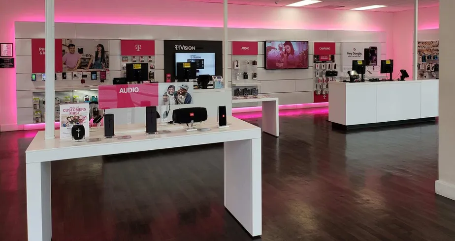 Interior photo of T-Mobile Store at 3rd St & Kenmore Ave, Los Angeles, CA