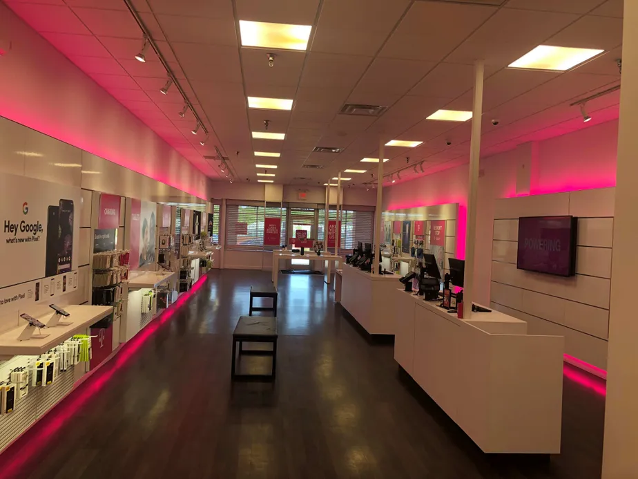 Interior photo of T-Mobile Store at Pulaski Hwy & Woodbridge Center Way, Edgewood, MD