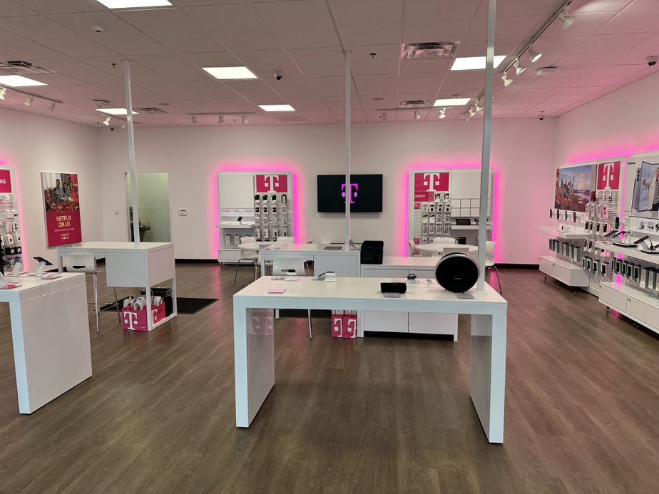 Interior photo of T-Mobile Store at N 1st St & Mockingbird Ln, Abilene, TX