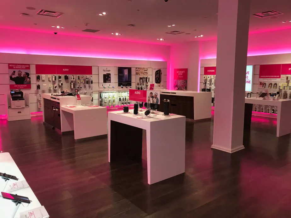 Interior photo of T-Mobile Store at Beachwood Mall 2, Beachwood, OH
