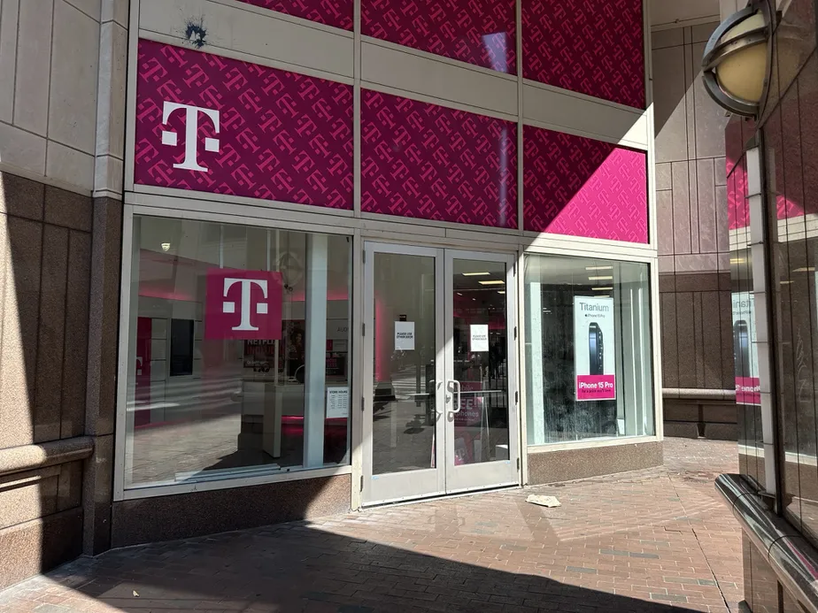  Exterior photo of T-Mobile Store at Market St & 13th St, Philadelphia, PA 