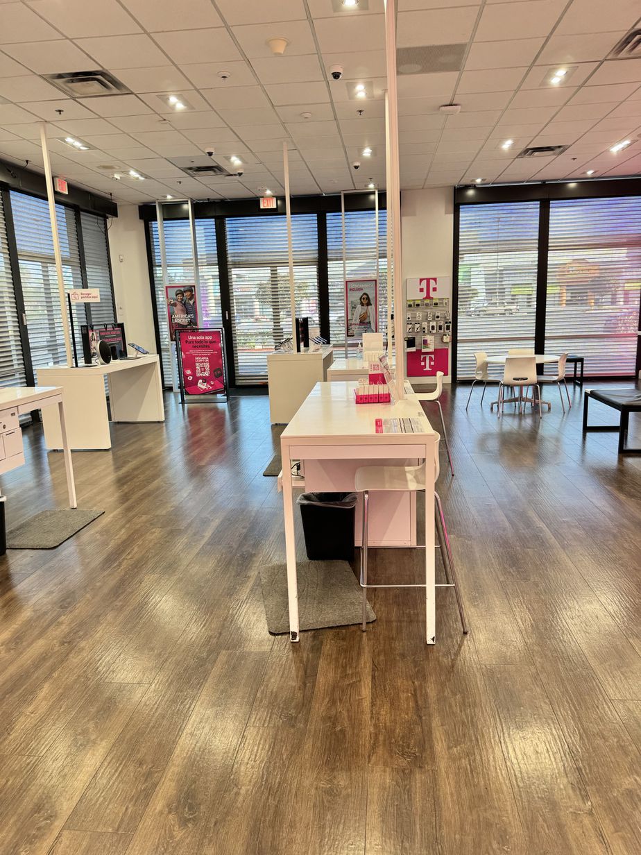 Interior photo of T-Mobile Store at El Paseo South Gate, South Gate, CA