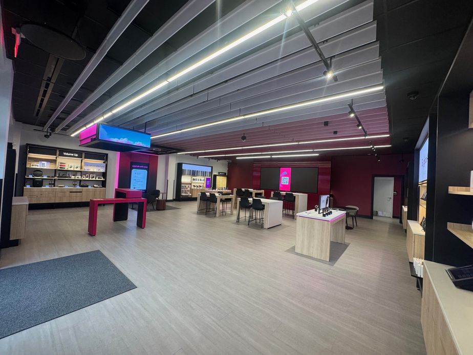 Interior photo of T-Mobile Store at Farr Village, Anderson, SC