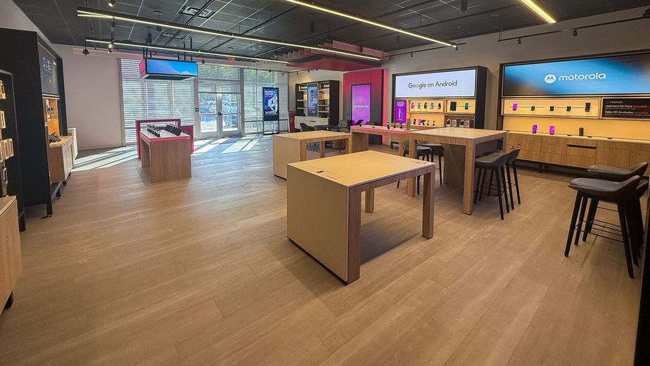 Interior photo of T-Mobile Store at ABQ Uptown, Albuquerque, NM
