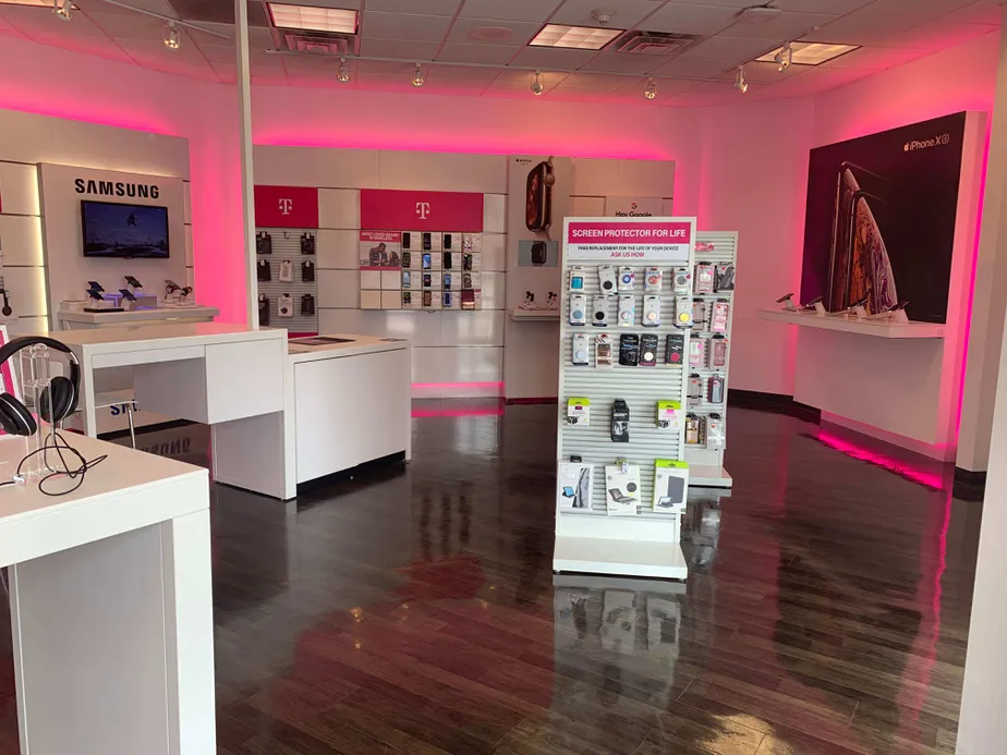 Interior photo of T-Mobile Store at Five Points, Columbia, SC