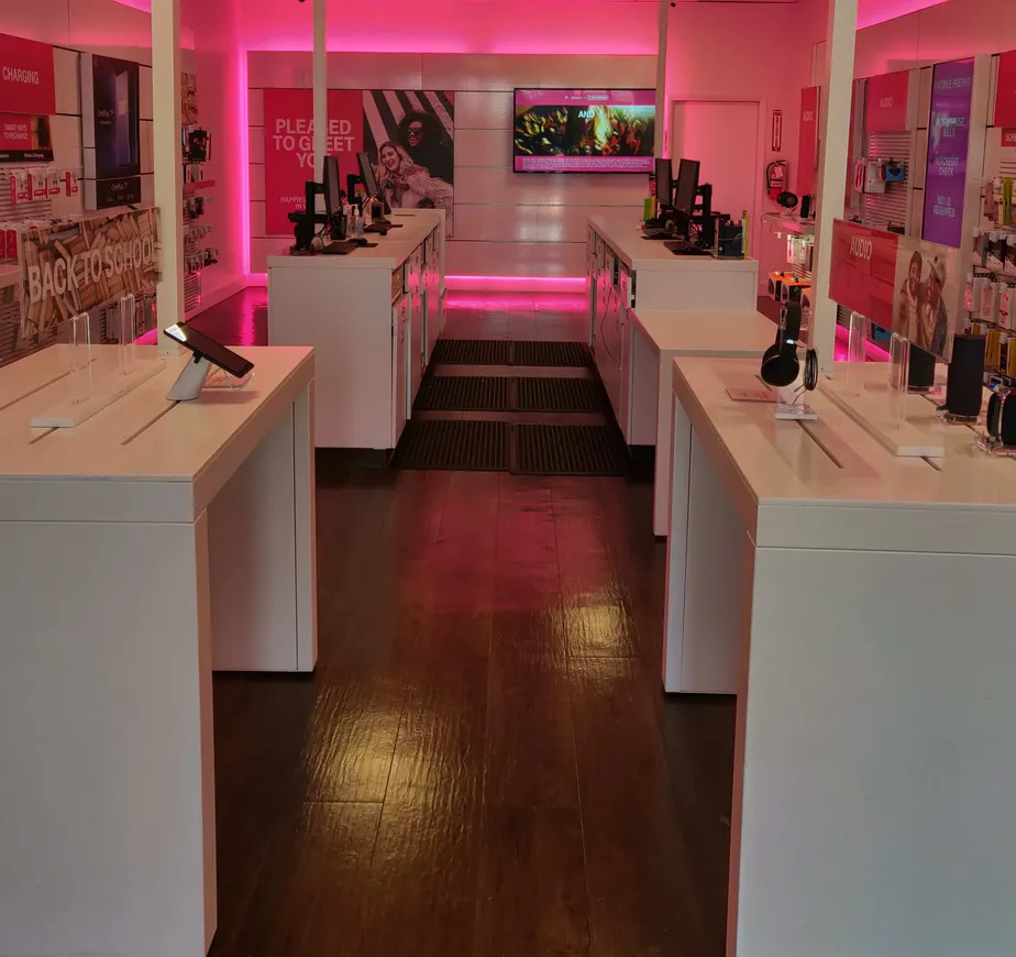 Interior photo of T-Mobile Store at Fort Meade Rd & Red Clay Rd, Laurel, MD