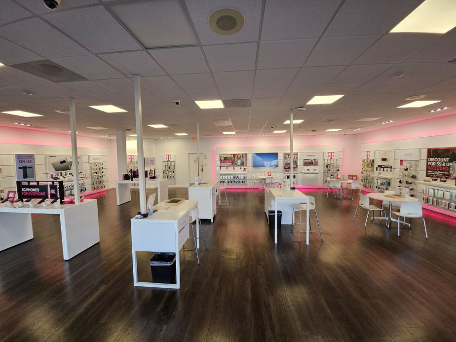 Interior photo of T-Mobile Store at Grossmont Ctr Dr & Murray Dr, La Mesa, CA