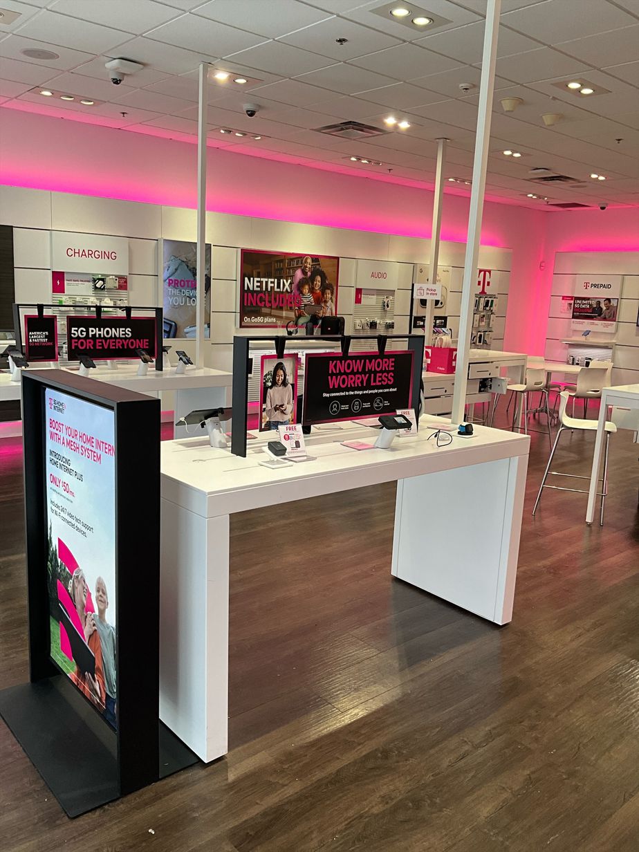Interior photo of T-Mobile Store at Outlets At Orange, Orange, CA