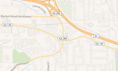 map of 2457 MLK Jr Dr Atlanta, GA 30311