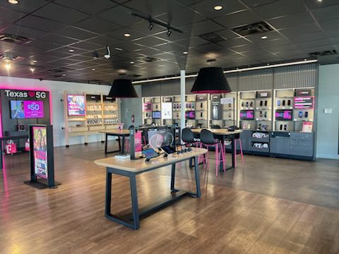 Interior photo of T-Mobile Store at Villa Estrella II, El Paso, TX