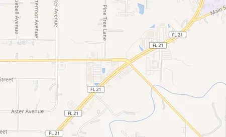 map of 2684 Blanding Blvd Middleburg, FL 32068
