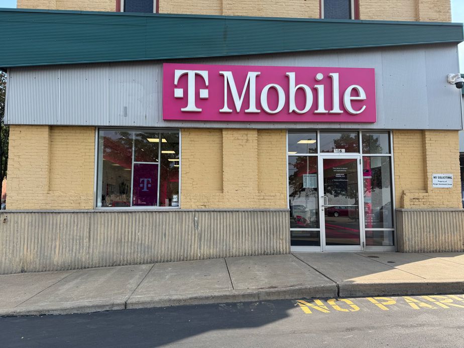 Exterior photo of T-Mobile Store at Wharton St & S 21st St, Pittsburgh, PA