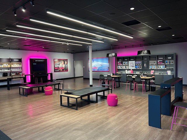 Interior photo of T-Mobile Store at Pecos & Patrick, Las Vegas, NV