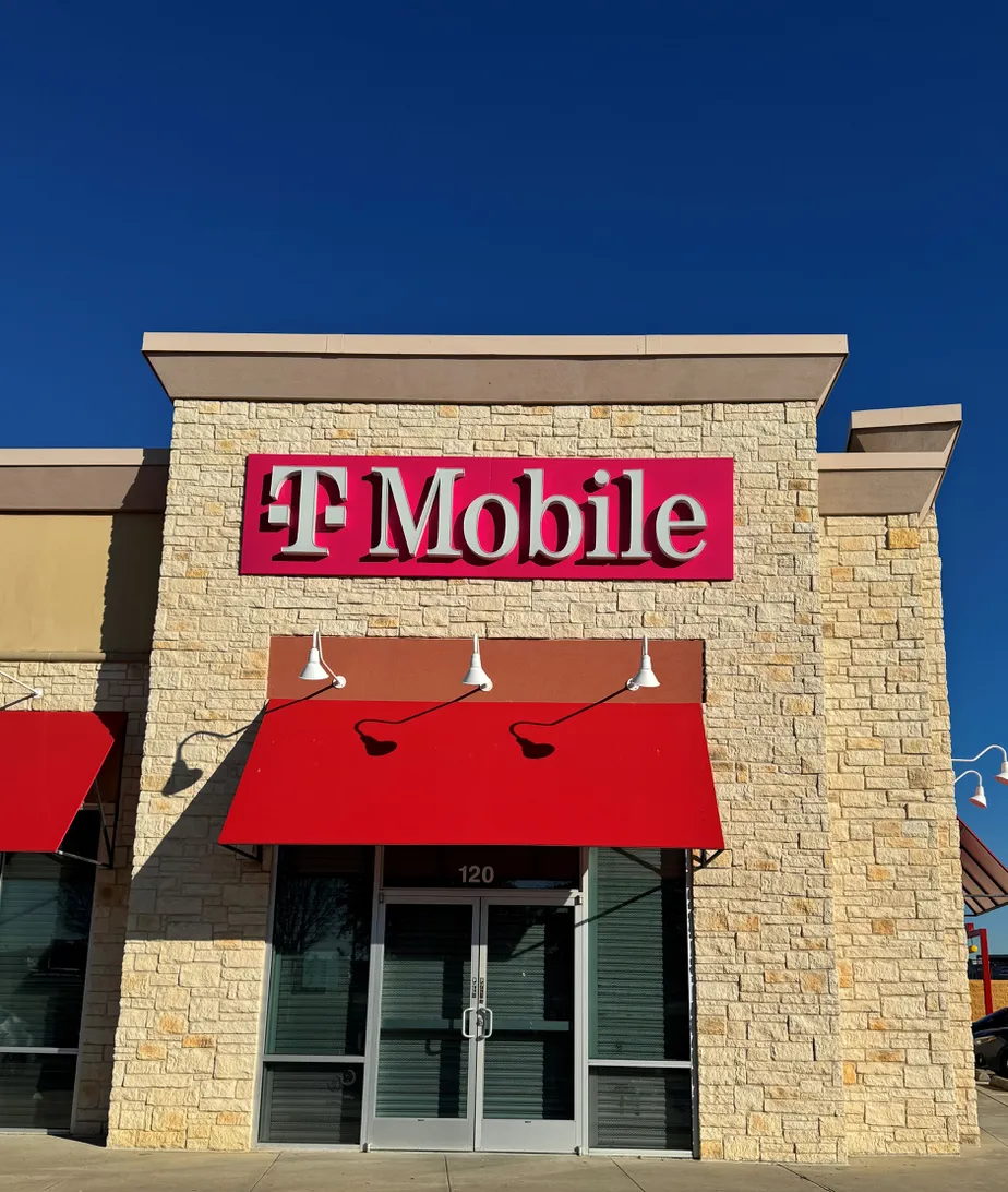  Exterior photo of T-Mobile Store at George Bush & Old Denton, Carrollton, TX 