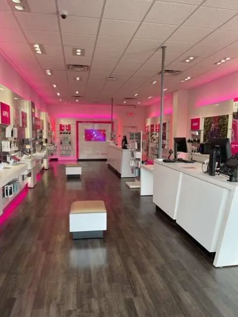Interior photo of T-Mobile Store at Allison Bonnett Mem & Brkln, Hueytown, AL
