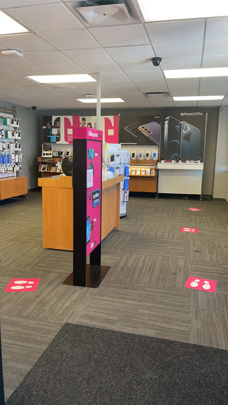 Interior photo of T-Mobile Store at Candlewood Dr & Industrial Rd, Emporia, KS