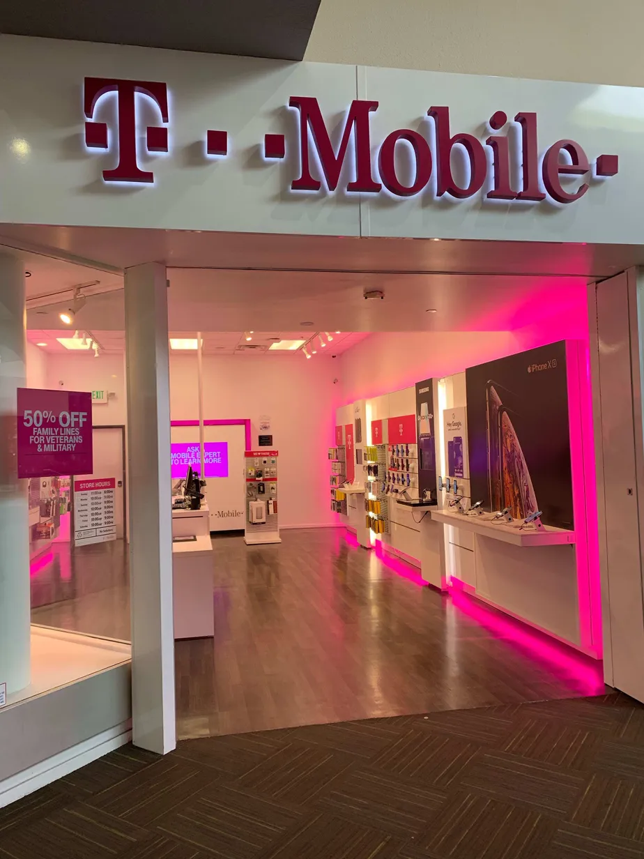 Exterior photo of T-Mobile store at Chico Mall 2, Chico, CA