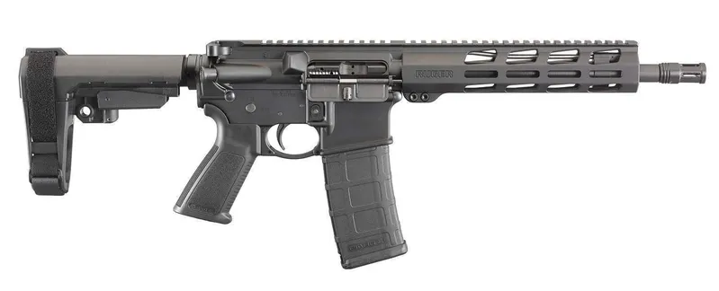 Ruger AR-556 Pistol .223/5.56 Semi-Automatic 30rd 10.5" w/ SB Tactical Stabilizing Brace 8570 - Ruger