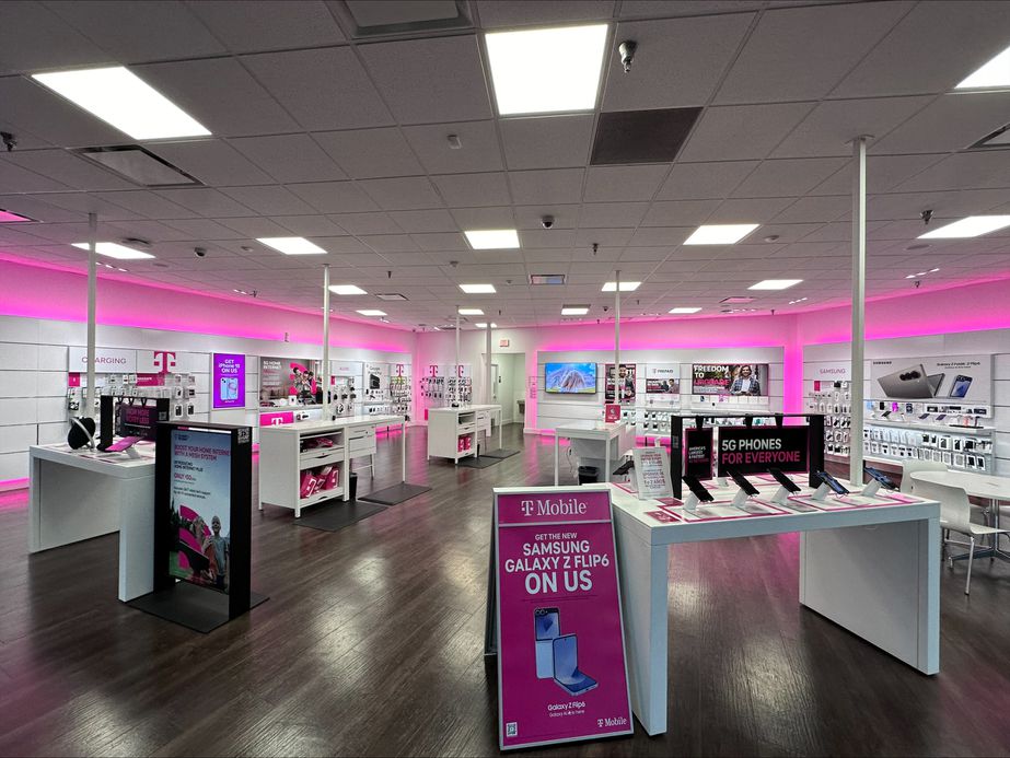 Interior photo of T-Mobile Store at S Loop 288 & Spencer Rd, Denton, TX