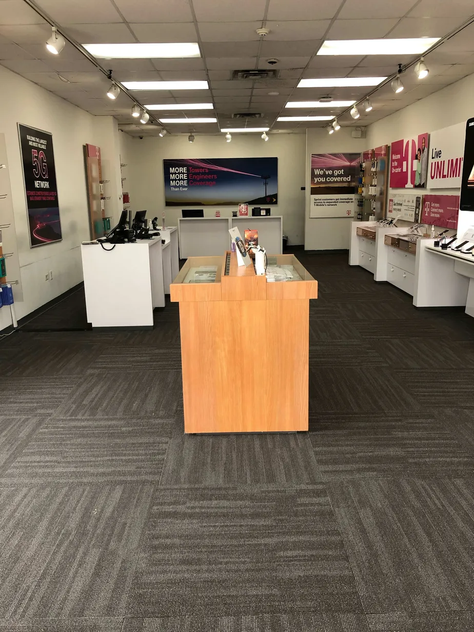 Interior photo of T-Mobile Store at Route 9 & Albany Post Rd, Wappingers Falls, NY