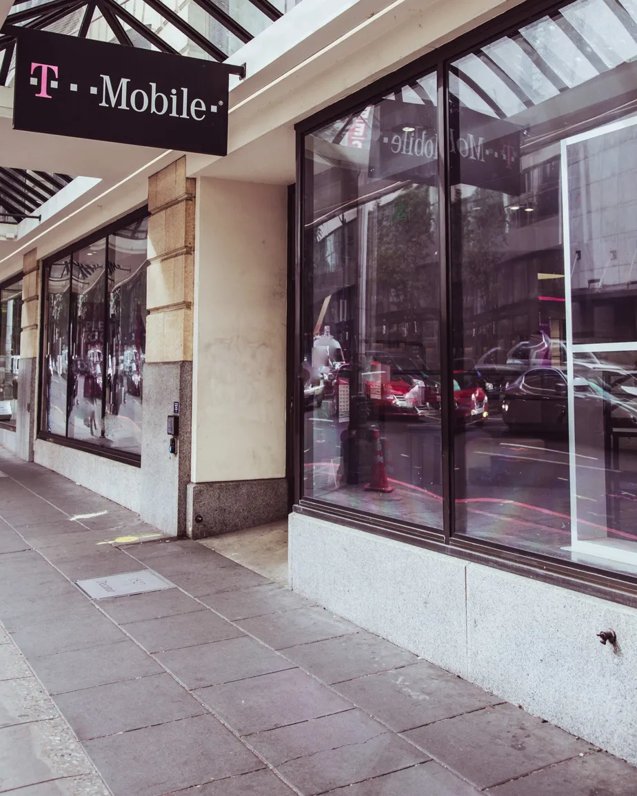 Exterior photo of T-Mobile store at Downtown Seattle 2, Seattle, WA