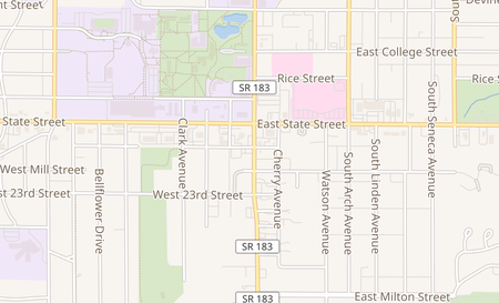map of 2105 S Union Ave Alliance, OH 44601