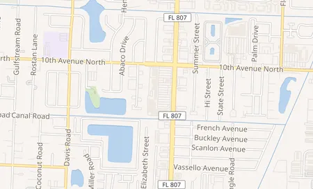 map of 3401 S Congress Ave Ste 102 Palm Springs, FL 33461