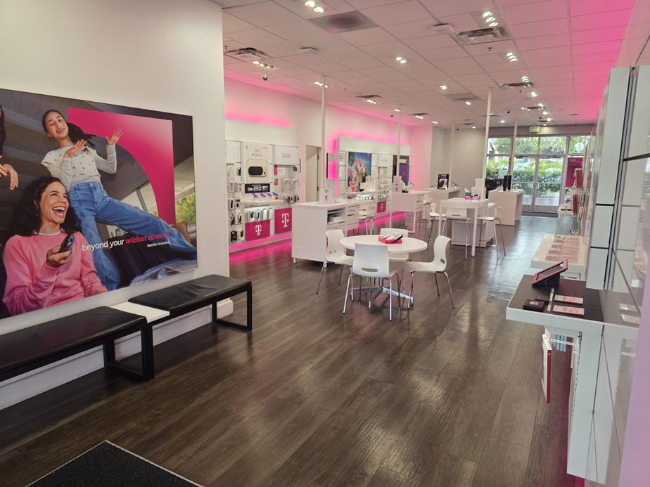 Interior photo of T-Mobile Store at Stevens Creek & Saich Way, Cupertino, CA