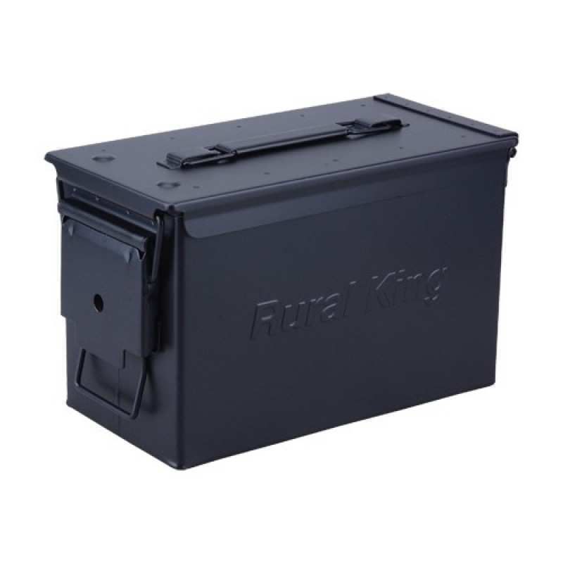 RFD Black Metal Ammo Can .50 Cal. (M2A1BLK) Effingham, IL at Rural