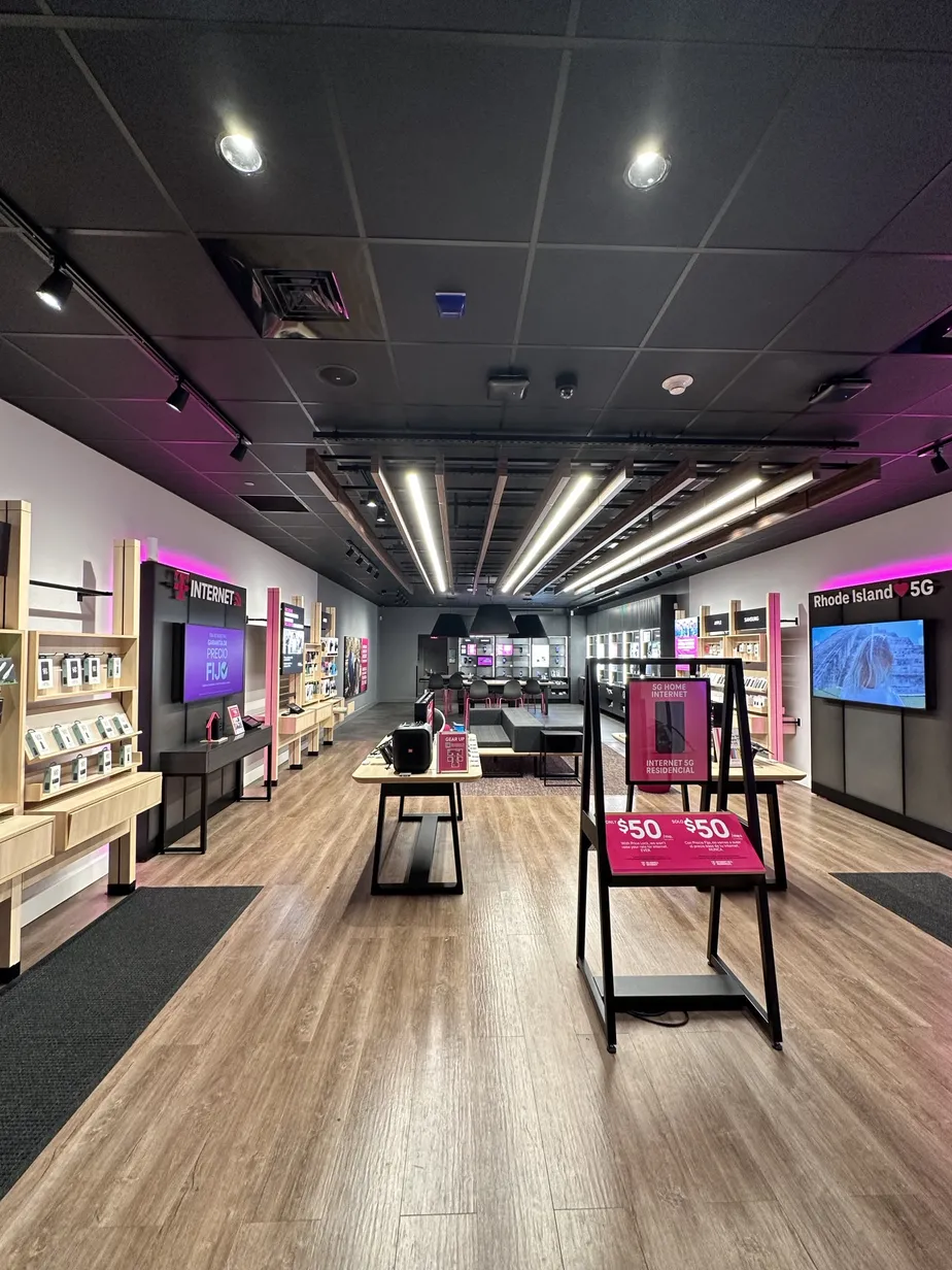 Interior photo of T-Mobile Store at Garfield Ave - Cranston, Cranston, RI