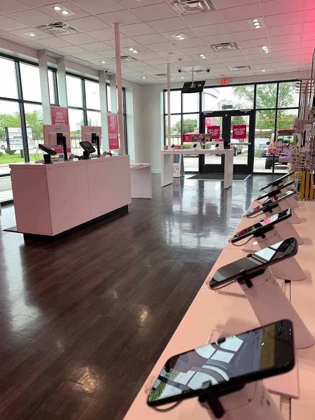 Interior photo of T-Mobile Store at Mannheim & Crown, Franklin Park, IL