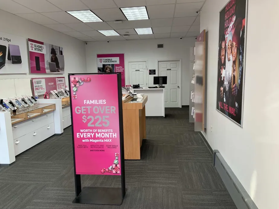 Interior photo of T-Mobile Store at Fifth Ave & Lincoln Ave, Pelham, NY