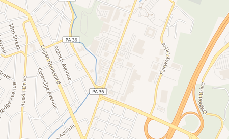 map of 3305 Pleasant Valley Blvd A Altoona, PA 16602