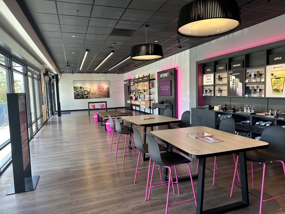 Interior photo of T-Mobile Store at Castro Valley & Lake Chabot, Castro Valley, CA