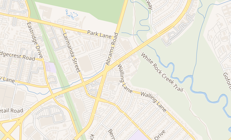 map of 6522 Skillman St Dallas, TX 75231