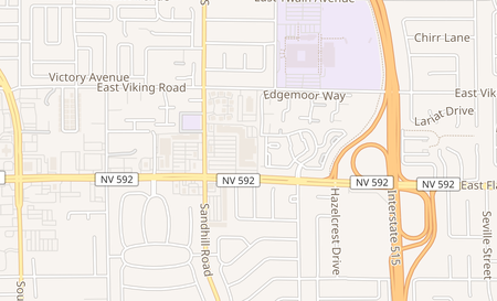 map of 3830 E. Flamingo Rd C1 Las Vegas, NV 89121