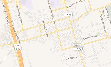 map of 401-D West Montgomery Willis, TX 77378