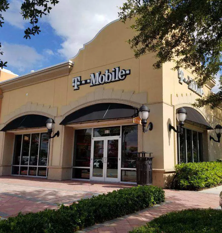 Exterior photo of T-Mobile store at St Lucie West Blvd & Sw Peacock, Port St Lucie, FL