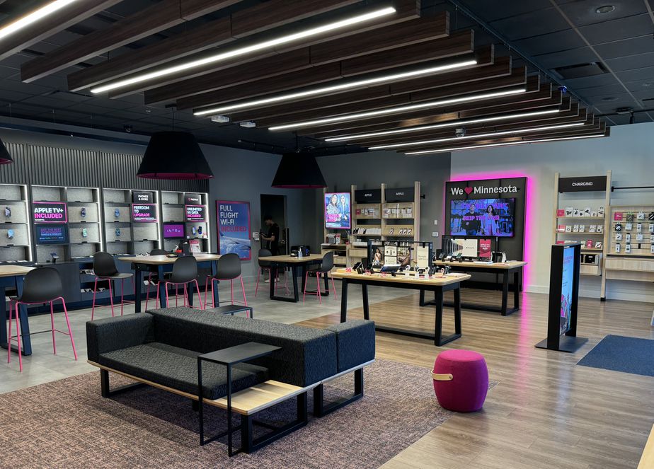 Interior photo of T-Mobile Store at Apple Valley West, Apple Valley, MN